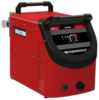 Solter SOLCUT 6000 Kompressor PFC Dual - Cortadora de Plasma Premium 40A | Compresor Integrado | Corte Preciso hasta 15 mm | Tecnología Inverter PFC | Máxima Eficiencia y Durabilidad