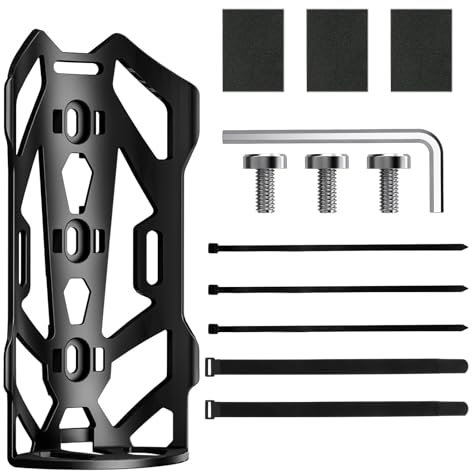 Zxfdsfdbnm Fahrrad-Vorderradgabelkäfig Mountainbike Gabelkäfig Wasserdicht Fahrräder Gabel Cargo Cage Fahrräder Zubehör Rack zum Fahren