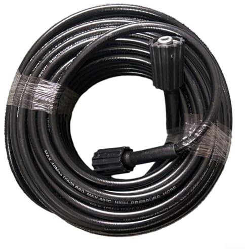 Funzione di connessione rapida su questo tubo idropulitrice da 15,2 m migliora l'usabilità