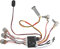Vibrivio Kit di cablaggio per amplificatore a 3 vie, kit di cablaggio per chitarra elettrica e basso, accorie di cablaggio per chitarra, include kit di cablaggio circuito e amplificatore Harn