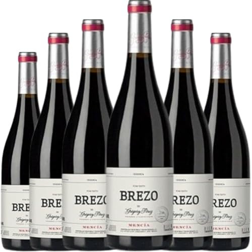 Brezo Mencía es un vino tinto joven con paso breve por roble, fresco y afrutado, ideal para quienes buscan un tinto ligero con carácter y autenticidad.| 6 botellas