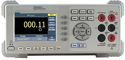 XDM2041 4 1/2 Multimetro digitale da banco True RMS AC DC Tensione Corrente Temperatura Resistenza Frequenza Multimetro Tester,Ampia compatibilità