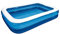 GOOPEEG Fiesta Acuática Piscina Familiar Hinchable Rectangular Piscina Hinchable para Jardín Piscina Familiar Centro de Juegos(200 * 150 * 50cm)