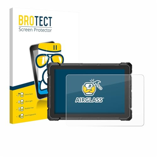 BROTECT Schutzglas für Higole F7G Rugged Tablet 10.1 | Transparenter Displayschutz Made in Germany Schutzfolie Panzer Folie Glas 9H Anti-Fingerprint Einfache Montage Clear