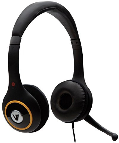 V7 HU511-2EP Cuffie stereo USB deluxe con microfono
