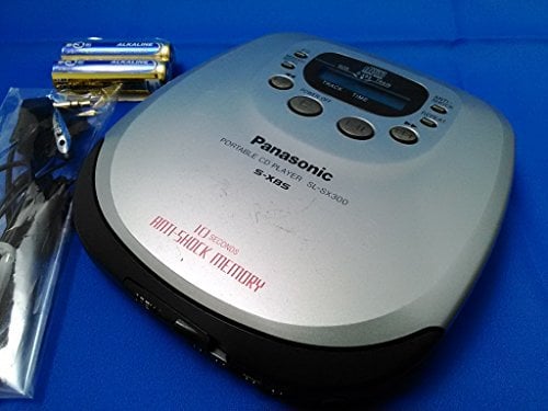 Panasonic SL-SX 300 tragbarer CD Spieler in silber