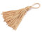 BIG-SAM - 4 Quasten - 8cm - Auswahl aus 6 Farben möglich (Creme)