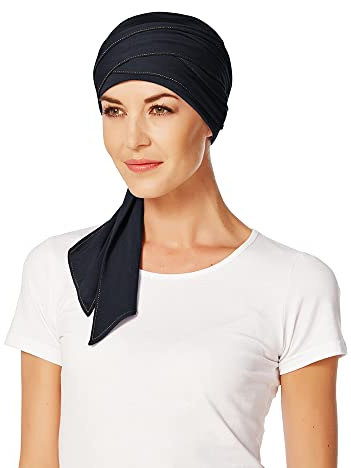 Christine Headwear Mantra Bambus Uni Turban Kopftuch Damenturban Chemo-Kopfbedeckung