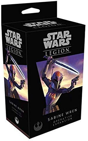 Atomic Mass Games, Star Wars Legion: Rebel Expansions: Sabine Wren Operative, Unit Expansion, Miniatures Game, Ages 14+, 2 Players, 90 Minutes Playing Time