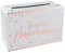 1001decotable - Urne Tirelire Joyeux Anniversaire Rose Gold
