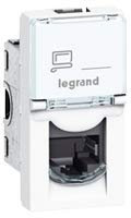 LEGRAND 076571 MOSAIC RJ45 CAT.6A UTP 1MD Socket