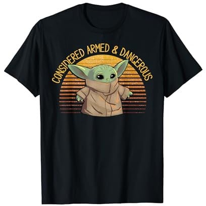 Star Wars : Le Mandalorien : L'Enfant armé et dangereux T-Shirt