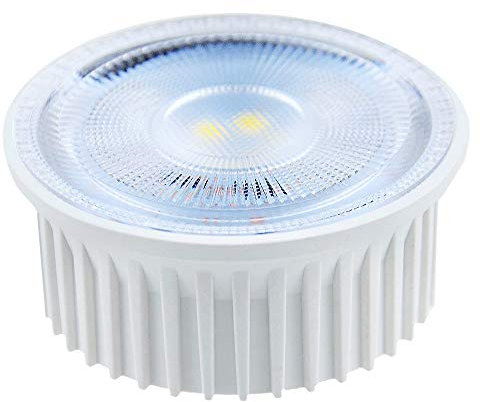 NCC-Licht LED Leuchtmittel Modul mit Linse 5W 400lm 230V 400lm 865 Tageslicht 6500K kaltweiß flach 38° DIMMBAR