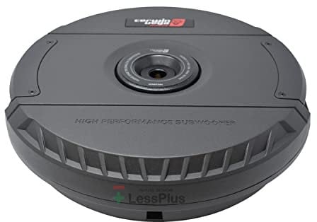 Cerwin-Vega Vega Passiver Subwoofer für Autoreifen, flach, 300 W, RMS, Ultimatives platzsparendes Auto-Audiosystem, tiefer Bass, einfache Installation, resonantes Gehäuse, passend für die meisten