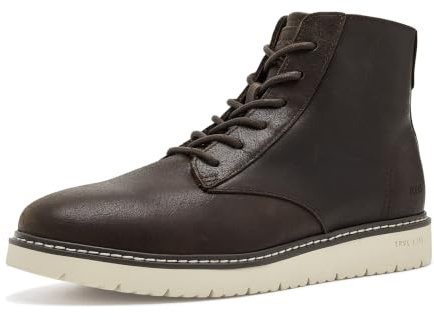 TOMS Men's Navi TRVL LITE Ranger Fashion Boot, Dark Brown Water Resistant Leather, 11 UK