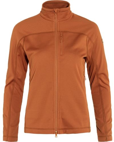 Fjallraven 87142-243 Abisko Lite Fleece Jacket W Jacket Damen Terracotta Brown Größe XS