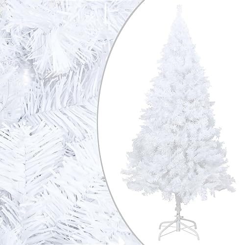 albero di natale,albero di natale 210 cm,albero di natale slim,Albero di Natale Artificiale con Rami Folti Bianco 210 cm PVCnatale,albero di natale premiere,albero di natale 210,