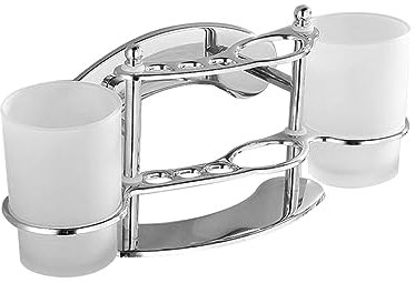 MILISTEN portavasos para Hacer gárgaras Soporte de Pared Taza para Hacer gárgaras en casa Soporte para cepillos de para baño Colgante Porta Cepillo de Taza de Enjuague bucal