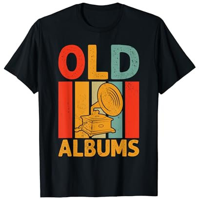 Alte Alben I Vinyl-Schallplatte T-Shirt