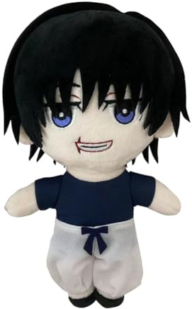 Zhongkaihua Fushiguro Toji Plüsch Figur Geto Suguru Anime Plüsch Puppen Niedliche Cartoon Plüsch Figur Spielzeug Kissen Geschenk für Anime Fans 25cm