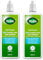 Vizulize Multi-Purpose Soft Contact Lens Solution - Cleans, Rinses & Lubricates - Moisturising Formula for Eye Comfort & Hydration, Maintains Lens Clarity - Includes Lens Case - Twin Pack 2 x 250ml