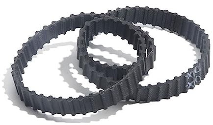 Xuulan Zahnriemen 172DXL 180DXL 182DXL 184DXL 190DXL 198DXL Zahnriemen Zahnriemen Doppelte Zahnriemen 10mm 15mm Riemenbreite Schwarzer Gummiriemen(172DXL 86T,15mm)