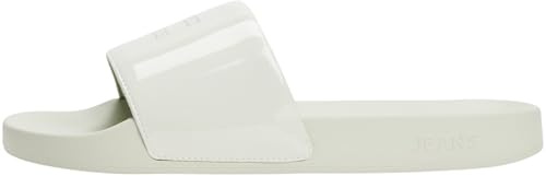 Tommy Jeans Damen Flag Pool Slide Patent En0en02901Slides