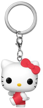 Funko Pop! Keychain: Sanrio - Hello Kitty - Mini-Figurine en Vinyle à Collectionner Porte-clés Fantaisie - Cadeau de Noël - Idée de Cadeau