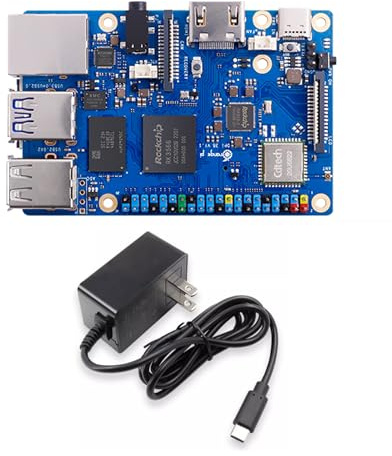 Orange Pi 3B 8GB LPDDR4 RK3566 Quad Core 64 Bit Mini OpenSource Board, 1,8 GHz Frequenz WiFi Bluetooth, unterstützt Android Debian Ubuntu mit 5 V 3 A Power