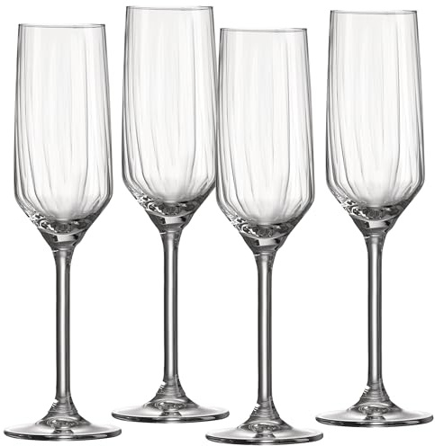 Ritzenhoff & Breker Sektgläser-Set Jive, 4-teilig, 23 cm x 5.5 cm