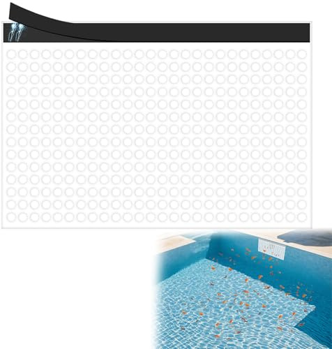 CYUXING 1 Filet de Protection pour Skimmer de Piscine, Conception magnétique améliorée pour retenir Les Feuilles, Les débris et Les Insectes, Protection Amovible