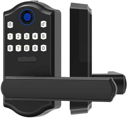 Serrature intelligenti for porte con impronta digitale, serrature digitali biometriche for hotel, progettate for utenti esperti di tecnologia, Vestibilità standard europea