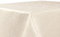 BEAUTEX Tischdecke Damast Ornamente - Bügelfreies Tischtuch - Fleckabweisende, Pflegeleichte Tischwäsche - Tafeltuch, Oval 160x260 cm, Creme