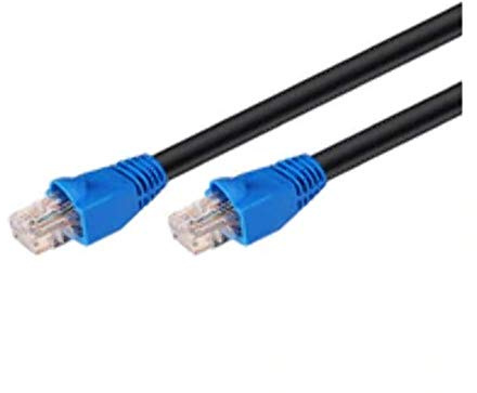 MicroConnect b-utp610sout 10 m CAT6 U/UTP Patch Cable (UTP) Network Patch Cable – RJ-45 Network Cable (Black RJ-45 Male/Male Category 6 U/UTP Patch Cable (UTP), Black)