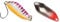 FTM Spoon Strike 2, 1g - Blinker Zum Spinnfischen auf Forelle, Forellenblinker Zum Angeln am Forellensee, Forellenköder, Farbe:Rainbow Tiger