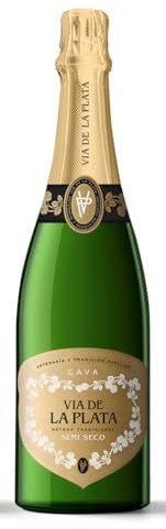 VIA DE LA PLATA cava semiseco botella 75 cl