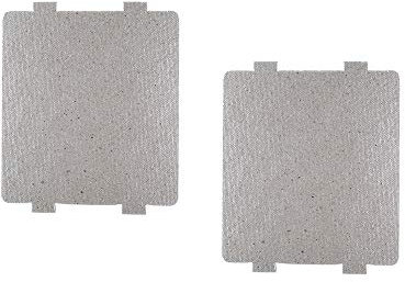 Waveguide Cover Compatible with Frigidaire 5304464061, Microwave Oven Repairing Part Mica Plates Sheets (2 Pack)