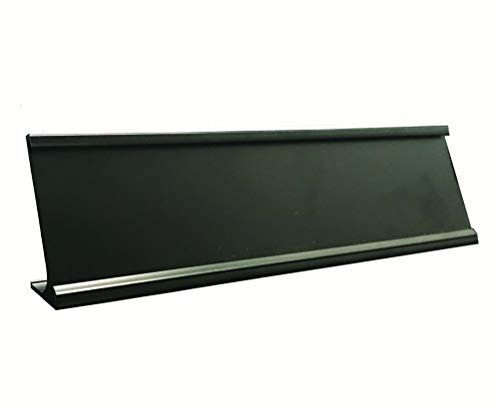 Namensschild-Halter für Schreibtisch Büro 8 x 2 Single