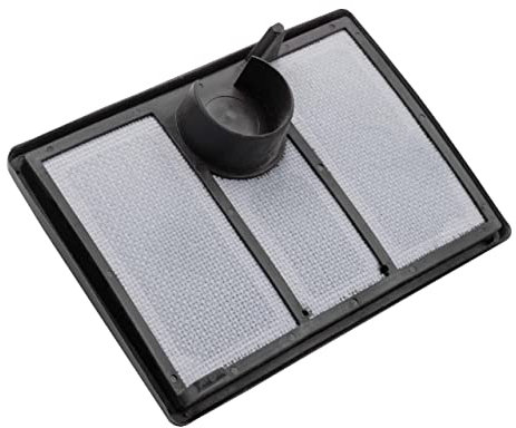 vhbw Filter kompatibel mit Stihl TS 800, TS 700 Trennschleifer - 1x Zusatzluftfilter Schwarz Grau