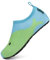 SAGUARO Niños Niñas Zapatos de Agua Calcetines Zapatillas de Deporte Descalzos Aire Libre Snorkel Deportes Acuáticos Escarpines Piscina Playa Yoga Secado Rápido,Ice Azul 24/25 EU