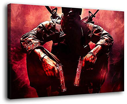 Call of Duty Black Ops Leinwand-Kunstposter und Wandkunst, Bilddruck, modernes Familienschlafzimmer-Dekor-Poster