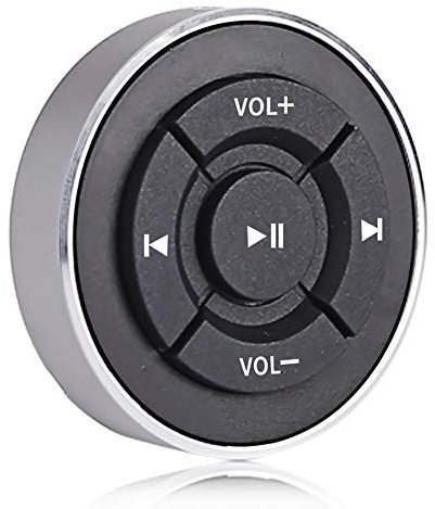 Socobeta Bluetooth4.0 Car Bluetooth Controller Bluetooth Media Button for Car Bike Wheel Music Remote Control