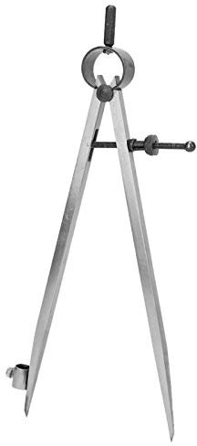 Flügelteiler, Tischler Zirkel, Metallzirkel, Zeichenzirkel, Linienmarkierungszirkel Handwerk Drehbares Werkzeug Zeichenkompass 100mm 150mm 200mm 250mm 300mm (200mm)