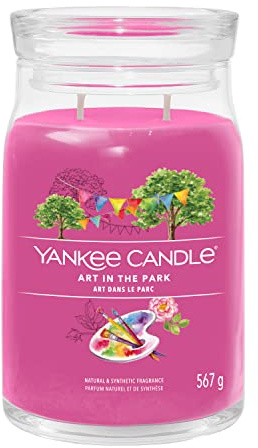 Yankee Candle Signature Scented Candle | Art in the Park Large Jar Candle with Double Wicks | Soy Wax Blend Long Burning Candle | Perfect Gifts for Women