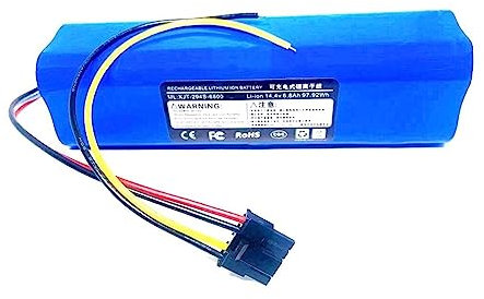 NUSHKE Aspiradora Batería de Litio. Compatible for CECOTEC Conga 4090 4490. Accesorio Aspirador Recargable (Color : 1pcs 6800mAh)