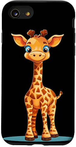 iPhone SE (2020) / 7 / 8 Cute Giraffe Children Case