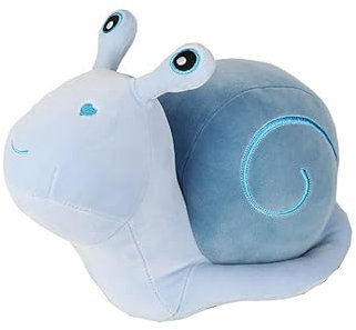 LAARNT 30cm Schnecke Plüschtier Niedliche Schnecke Kissen Kissen Schnecke Plüschtier Schnecke Plüschtier Niedliches Stofftier Blau