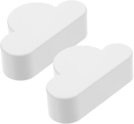 MUSISALY Wolkenförmiger Magnetischer Schlüsselhalter Aus Abs Mit Starker Magnethaftung Für Wandmontage Platzsparend Und Dekorativ Für Zuhause Und Büro