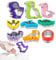 9 PCS Dinosaur Cookie Cutters Set, 9 Shapes DIY Dinosaur Biscuit Cutters,Stainless Cookie Cutters,Dinosaur Head Footprint, Dinosaur Cookie Cutter Baking Mould for Kids Dinosaur Party