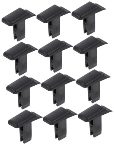 Uonlytech 12Pcs Telescopic Ladder Switch Accessories with Impact Resistant Rubber Buttons Replacement for Folding and Multi-Function Ladders